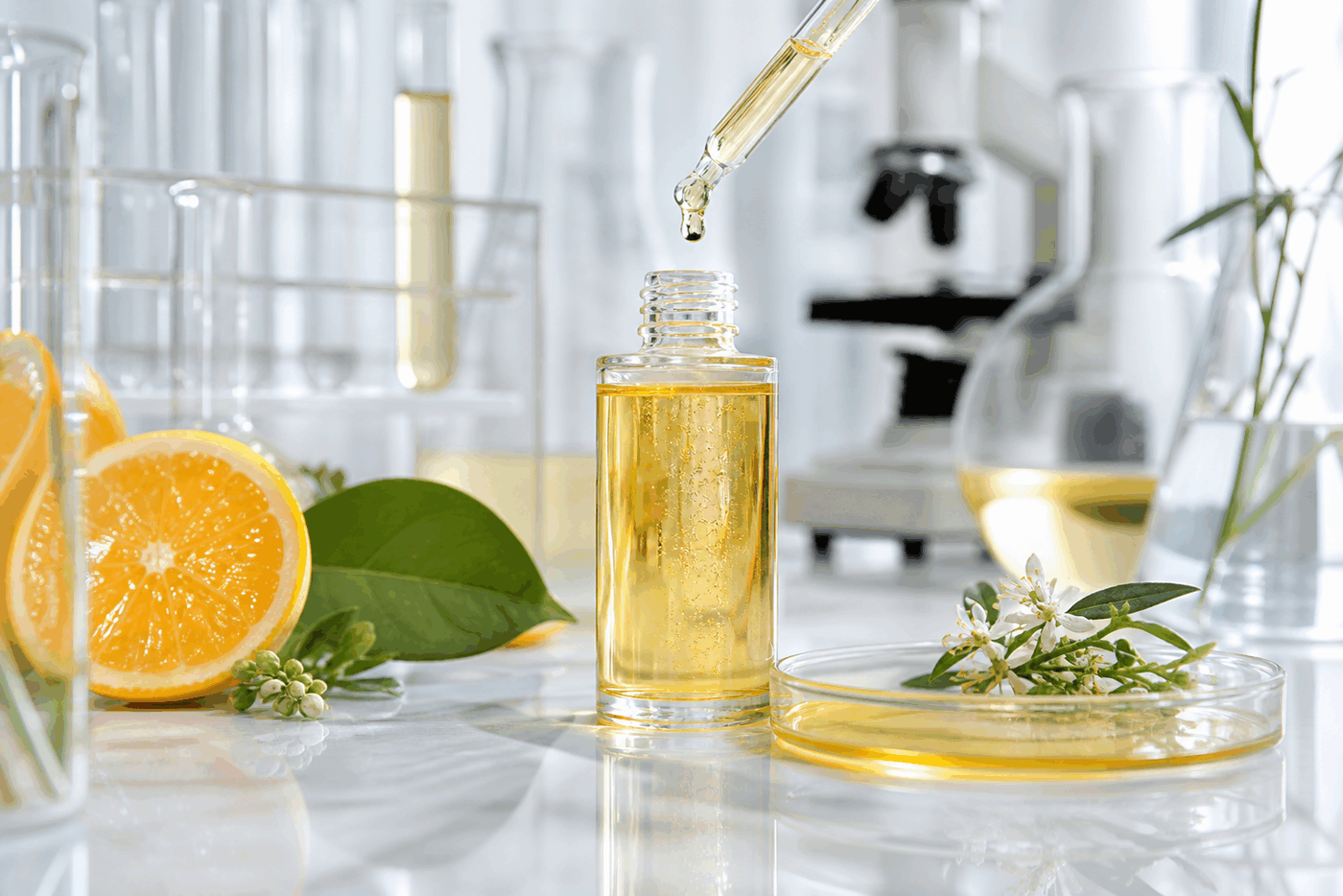 VC Ethyl Ether Brightening Serum formula visual
