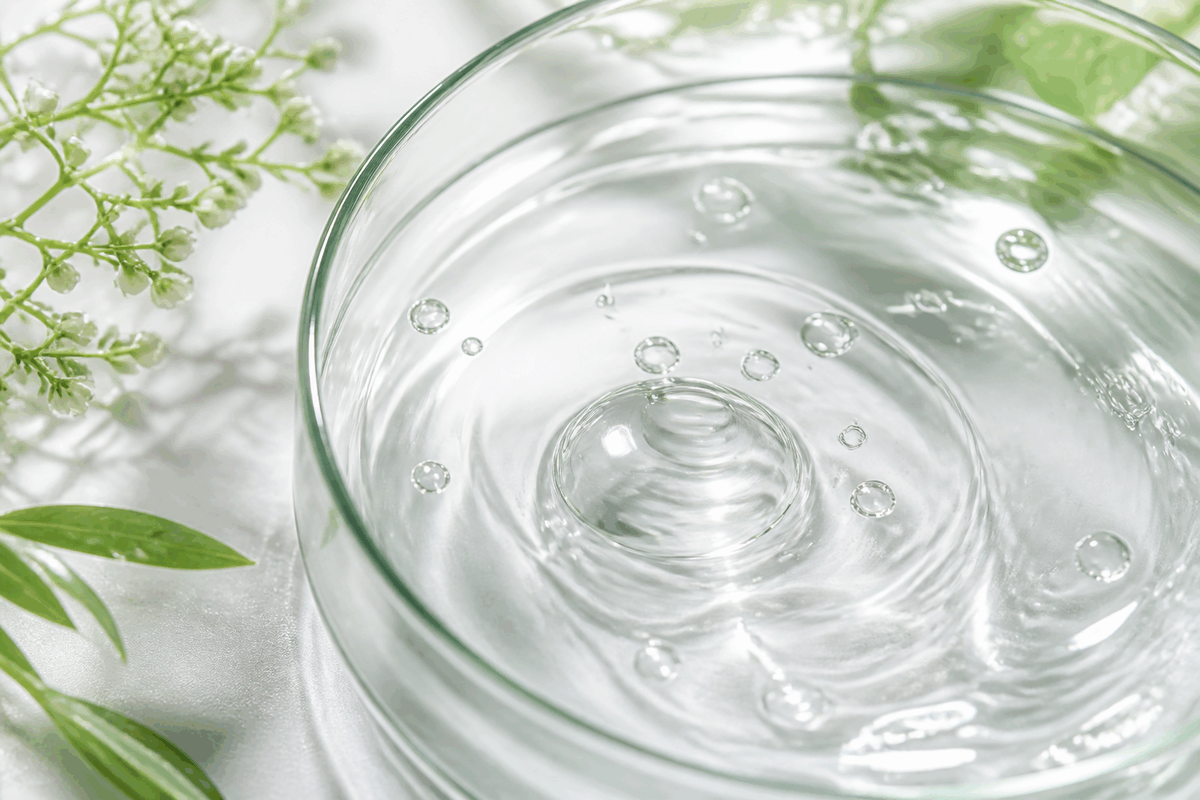 Botanical Blemish Control Toner cream texture