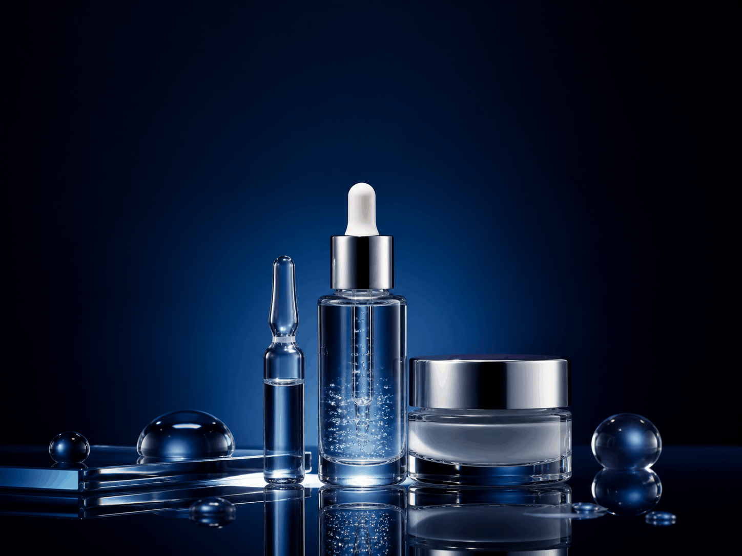 Peptide and advanced active skincare product concept