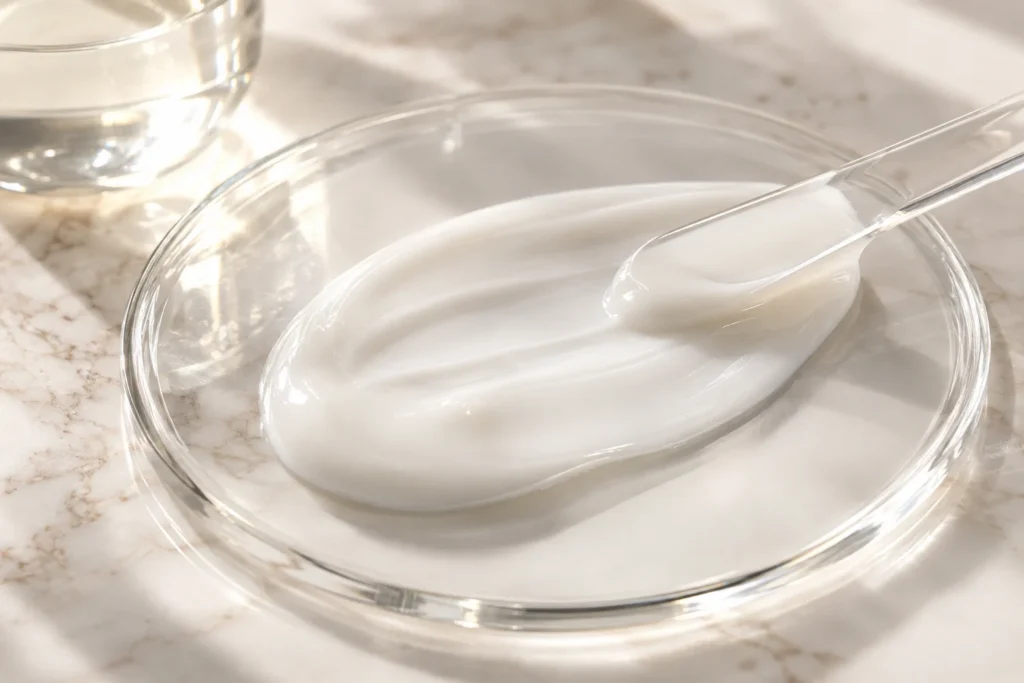 Niacinamide Brightening Nourishing Lotion — Glycerin formulation concept