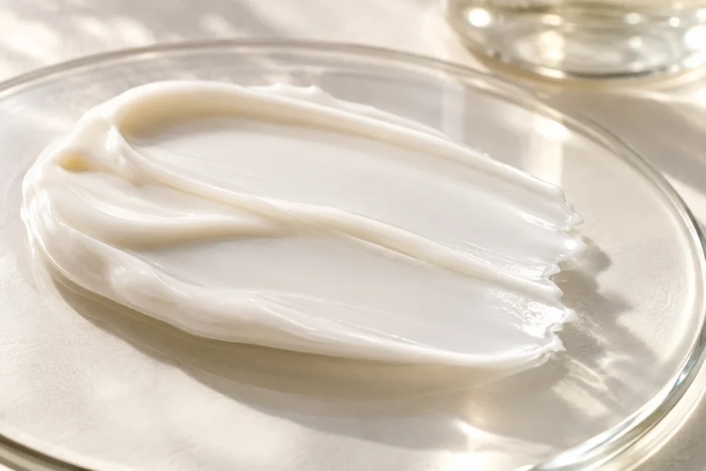 Niacinamide Brightening Nourishing Lotion — Butyrospermum Parkii Butter formulation concept