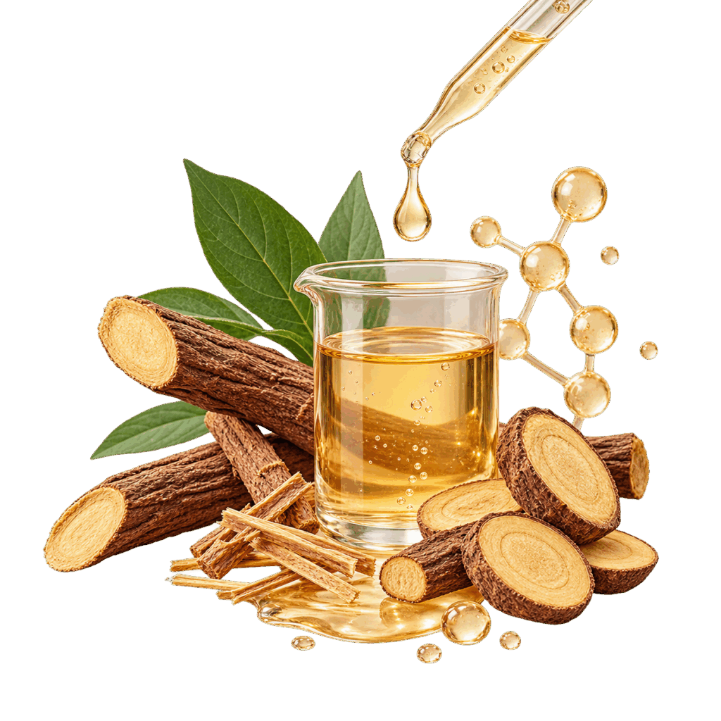 Licorice Extract Liquid ingredient visual