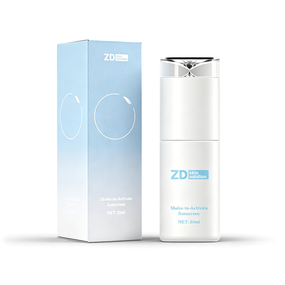 Shake-to-Mix Lightweight Sunscreen Fluid — SLP001
